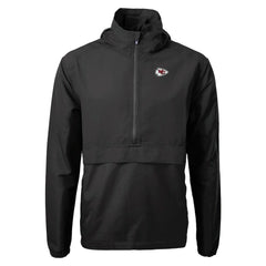 NFL Kansas City Chiefs Cutter & Buck Charter Eco Recycled Anorak Half-Zip Jacket