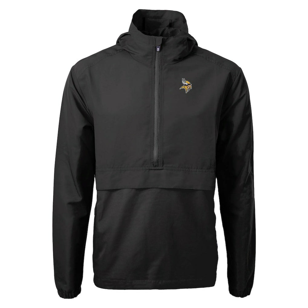 NFL Minnesota Vikings Cutter & Buck Charter Eco Recycled Anorak Half-Zip Jacket