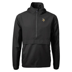 NFL Minnesota Vikings Cutter & Buck Charter Eco Recycled Anorak Half-Zip Jacket