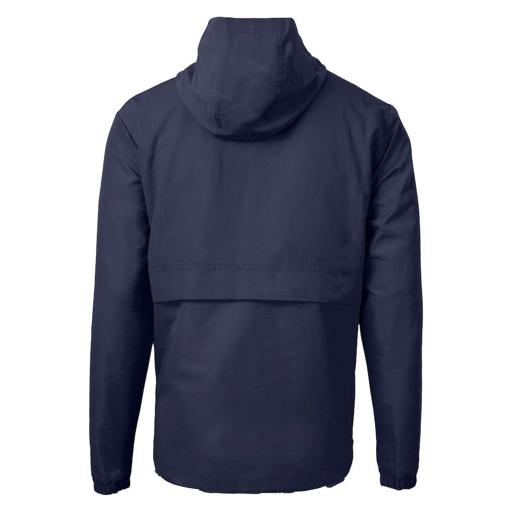 NFL New England Patriots Cutter & Buck Charter Eco Recycled Anorak Half-Zip Jacket
