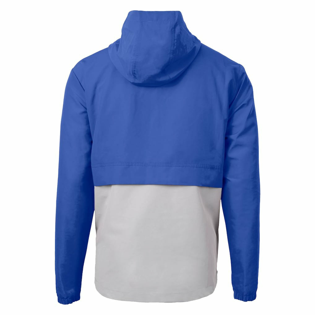 NFL New York Giants Cutter & Buck Charter Eco Recycled Anorak Half-Zip Jacket