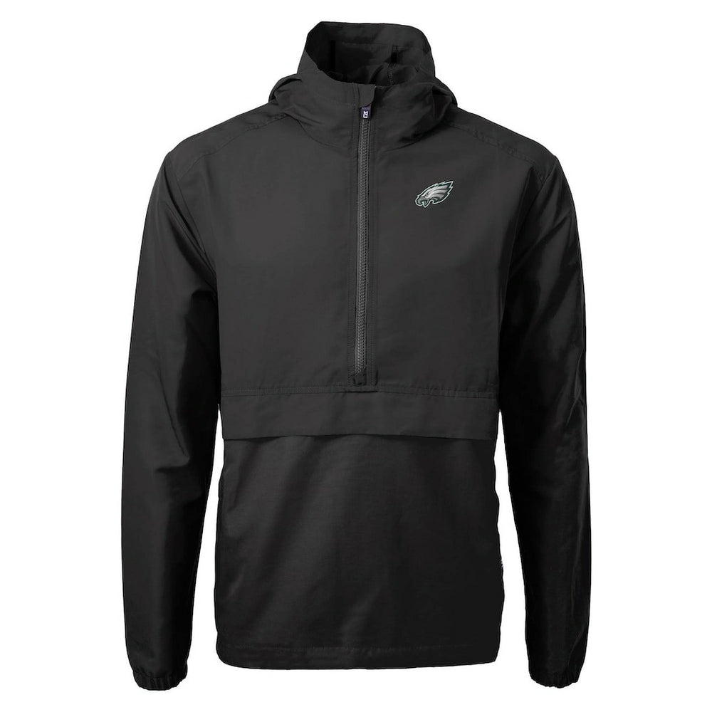 NFL Philadelphia Eagles Cutter & Buck Charter Eco Recycled Anorak Half-Zip Jacket