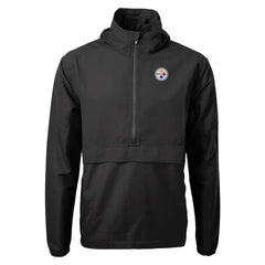 NFL Pittsburgh Steelers Cutter & Buck Charter Eco Recycled Anorak Half-Zip Jacket
