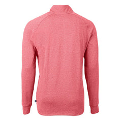 NFL Kansas City Chiefs Cutter & Buck Adapt Eco Knit Quarter-Zip Pullover Top