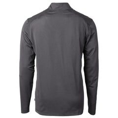 NFL New Orleans Saints Cutter & Buck Virtue Eco Pique Micro Stripe Recycled Quarter-Zip Pullover Top