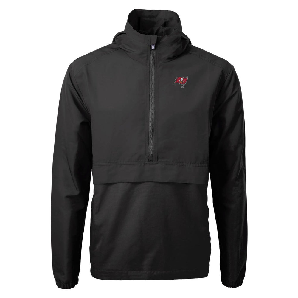 NFL Tampa Bay Buccaneers Cutter & Buck Charter Eco Recycled Anorak Half-Zip Jacket