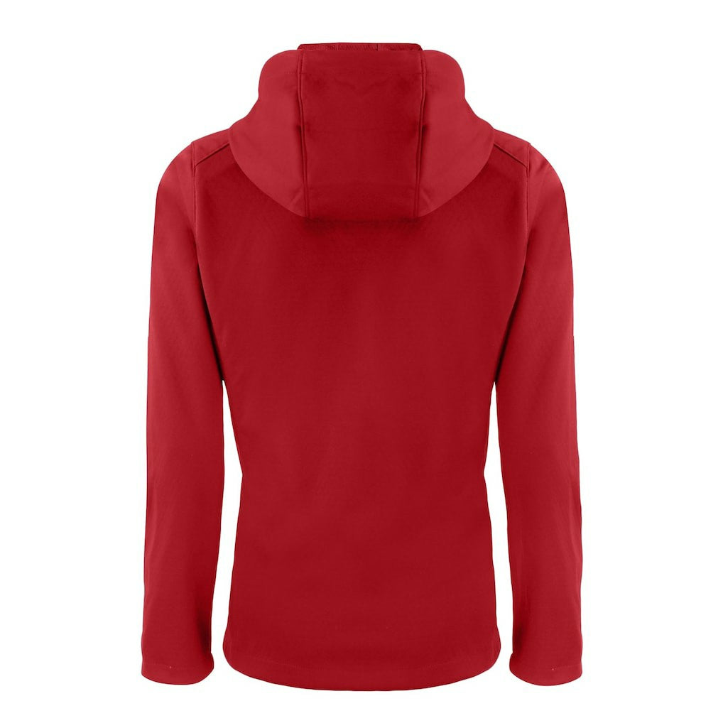 NFL Atlanta Falcons Cutter & Buck Women's Evoke Eco Softshell Recycled Full-Zip Hooded Jacket