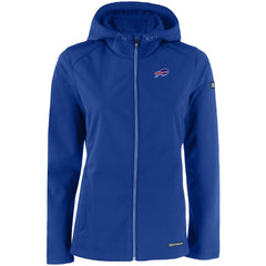 NFL Buffalo Bills Cutter & Buck Women's Evoke Eco Softshell Recycled Full-Zip Hooded Jacket