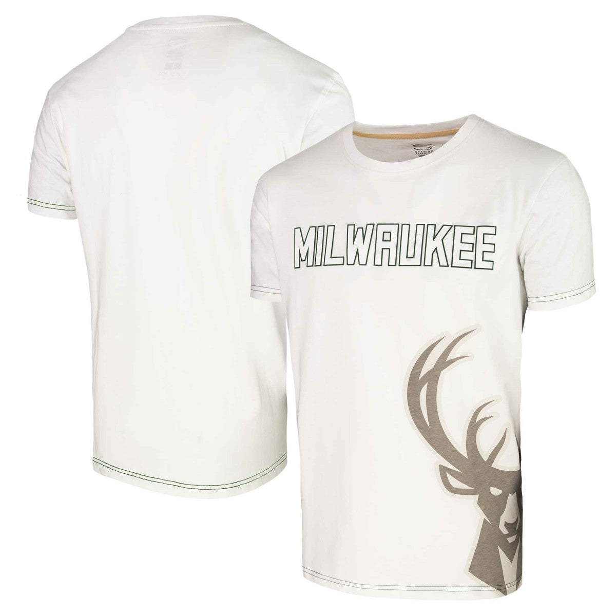 Milwaukee Bucks Stadium Essentials Unisex Scoreboard T-Shirt - White online