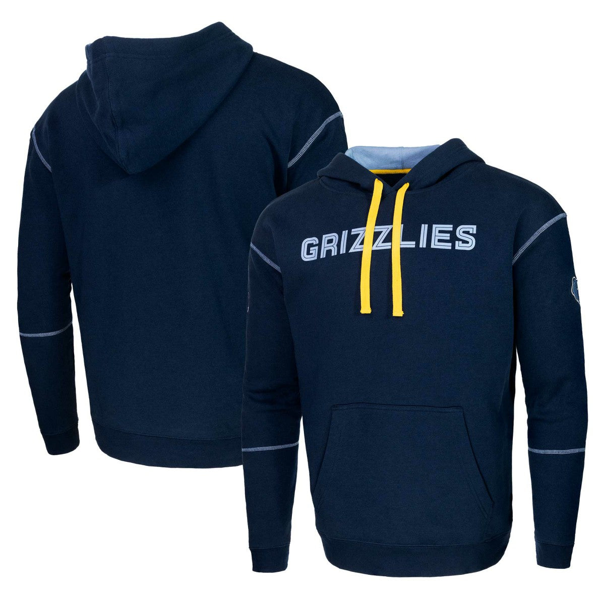 Memphis Grizzlies Stadium Essentials Monument Pullover Hoodie - Navy for sale