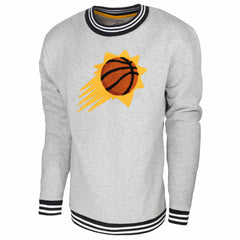 Phoenix Suns Stadium Essentials Club Level Pullover Sweatshirt - Heather Gray on sale
