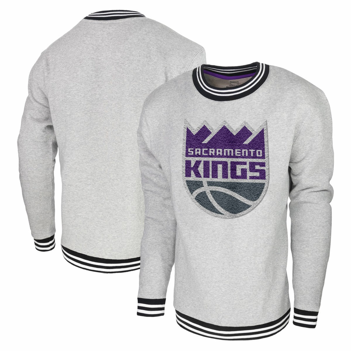 Sacramento Kings Stadium Essentials Club Level Pullover Sweatshirt - Heather Gray on sale