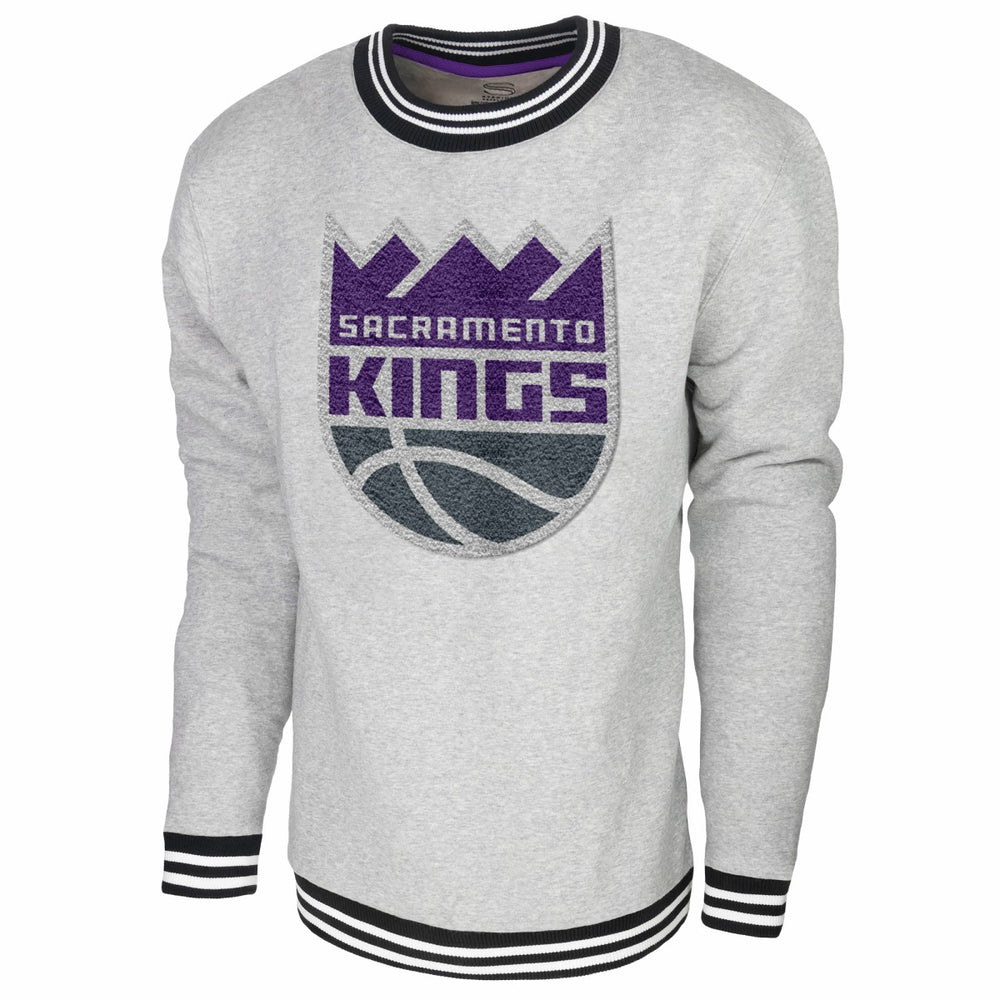 Sacramento Kings Stadium Essentials Club Level Pullover Sweatshirt - Heather Gray on sale