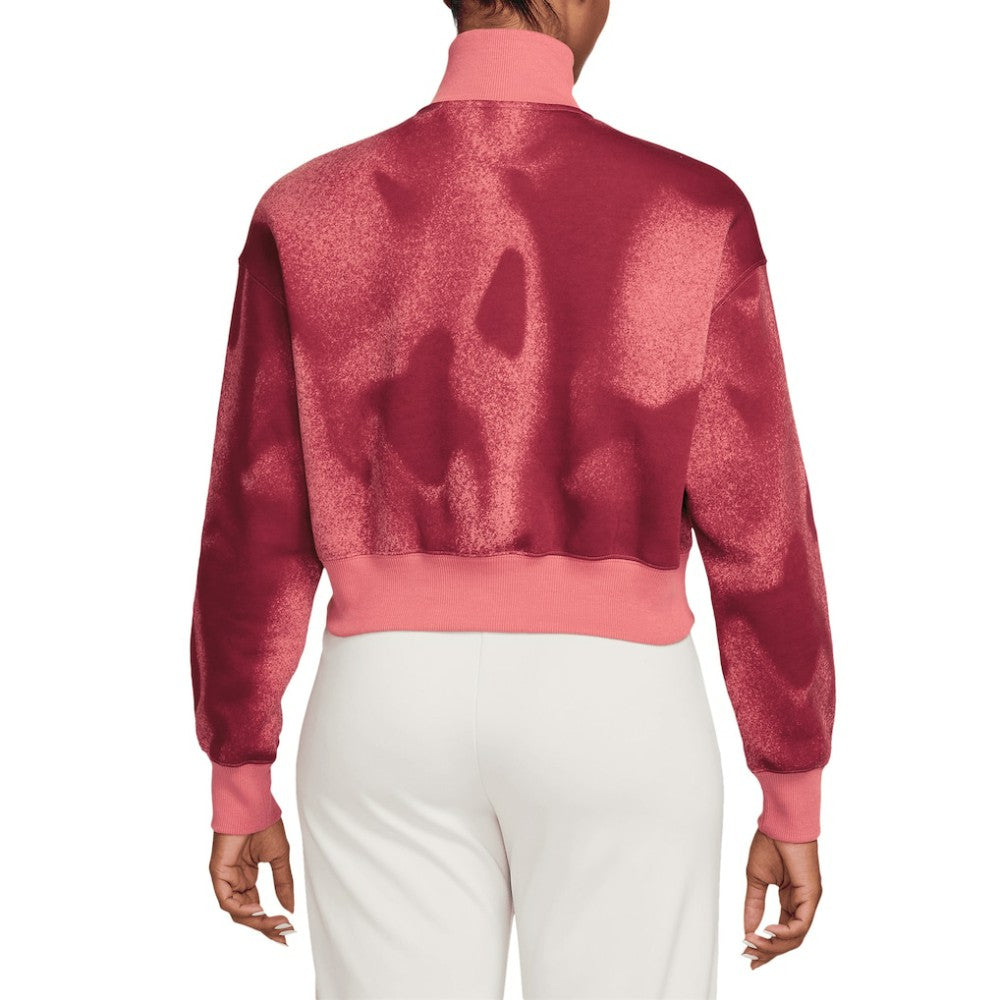 USMNT Women's Phoenix Fleece Cropped Quarter-Zip Jacket / Soccer Outlet