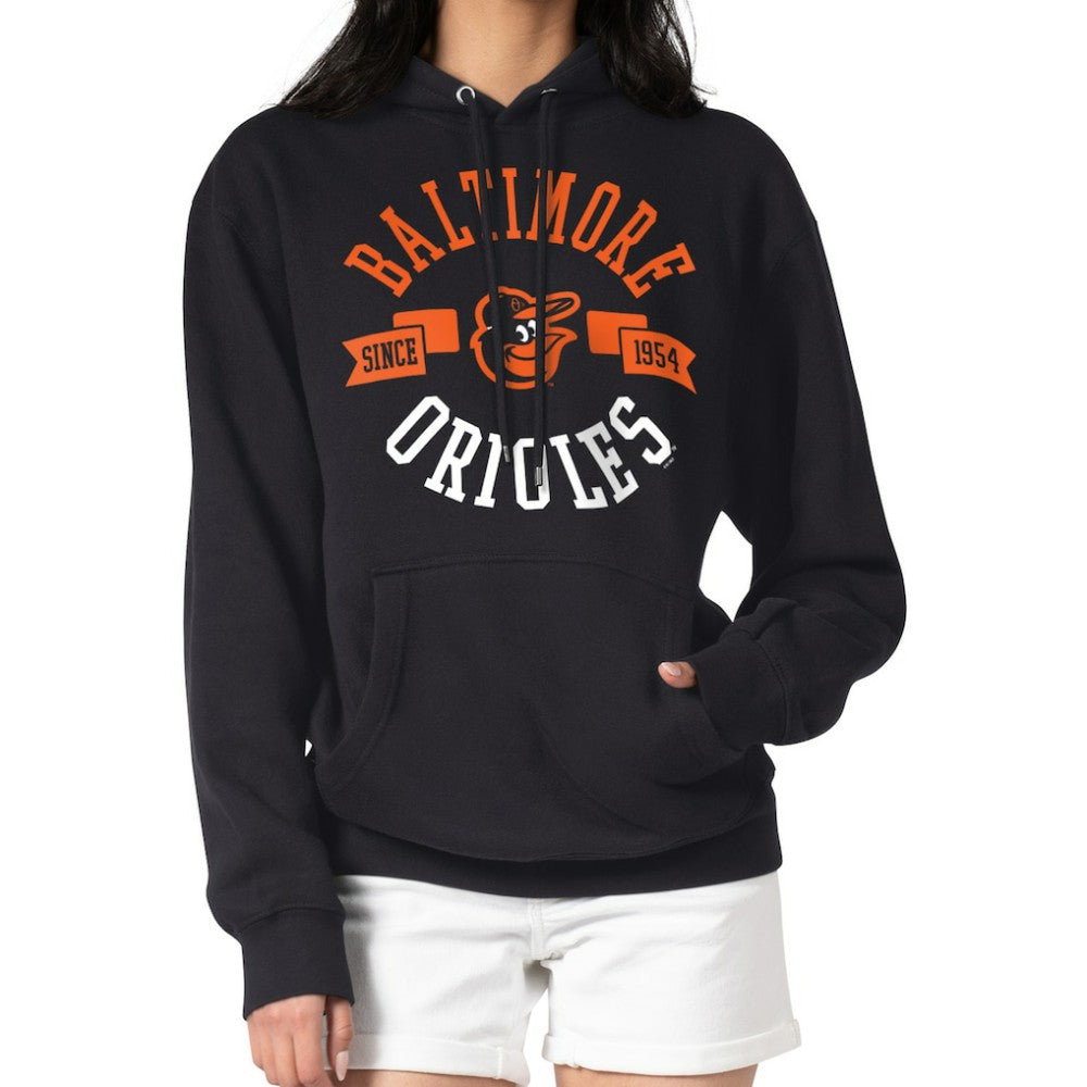 Baltimore Orioles G-III 4Her by Carl Banks Women's City Graphic Pullover Hoodie - Black