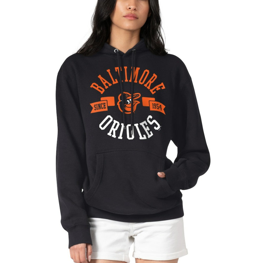 Baltimore Orioles G-III 4Her by Carl Banks Women's City Graphic Pullover Hoodie - Black