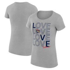 Florida Panthers G-III 4Her by Carl Banks Women's Super-Slim Fit Lightweight Hockey Love T-Shirt