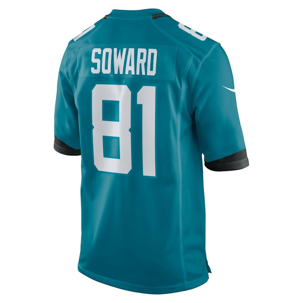NFL Jacksonville Jaguars R. Jay Soward  Retired Player Team Game Jersey