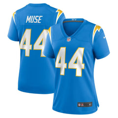 NFL Los Angeles Chargers Tanner Muse  Women's Team Game Jersey