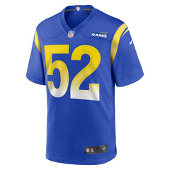 NFL Los Angeles Rams Larrell Murchison  Team Game Jersey