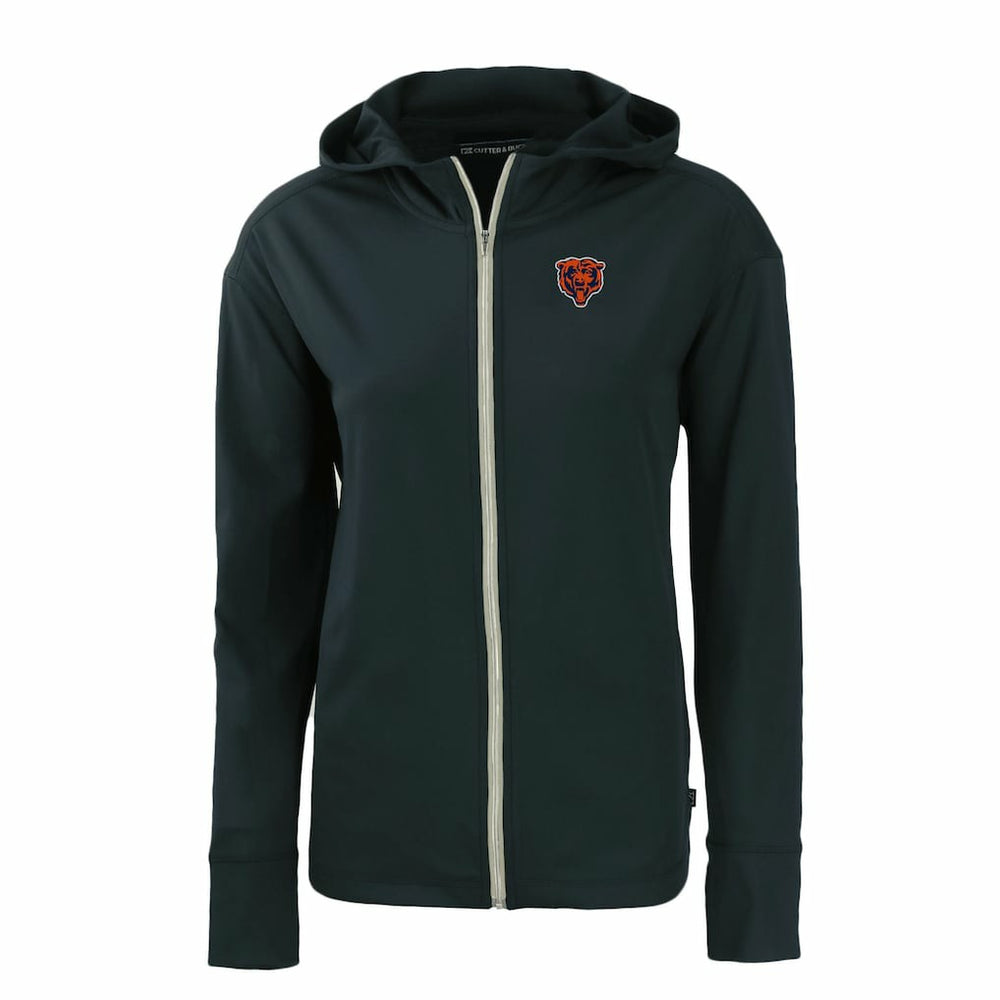 NFL Chicago Bears Cutter & Buck Women's Throwback Daybreak Eco Recycled Half-Zip Hoodie