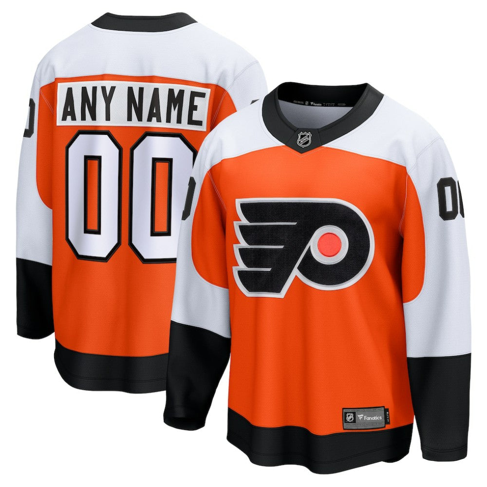 Philadelphia Flyers Fanatics Home Breakaway Custom Jersey