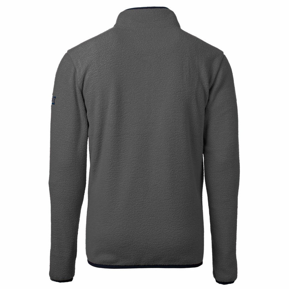NFL Detroit Lions Cutter & Buck Throwback Cascade Eco Sherpa Fleece Quarter-Zip Pullover Jacket