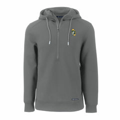 NFL Green Bay Packers Cutter & Buck Throwback Roam Eco Half-Zip Recycled Pullover Hoodie