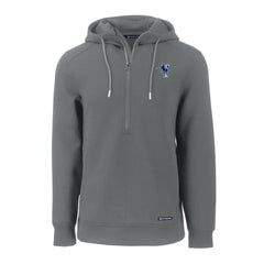 NFL Indianapolis Colts Cutter & Buck Throwback Roam Eco Half-Zip Recycled Pullover Hoodie