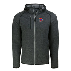 NFL Denver Broncos Cutter & Buck Throwback Mainsail Sweater-Knit Full-Zip Hoodie