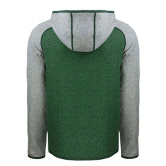 NFL New York Jets Cutter & Buck Throwback Mainsail Sweater-Knit Full-Zip Hoodie