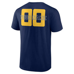 Indiana Pacers Stellar Personalized Name & Number T-Shirt - Navy online