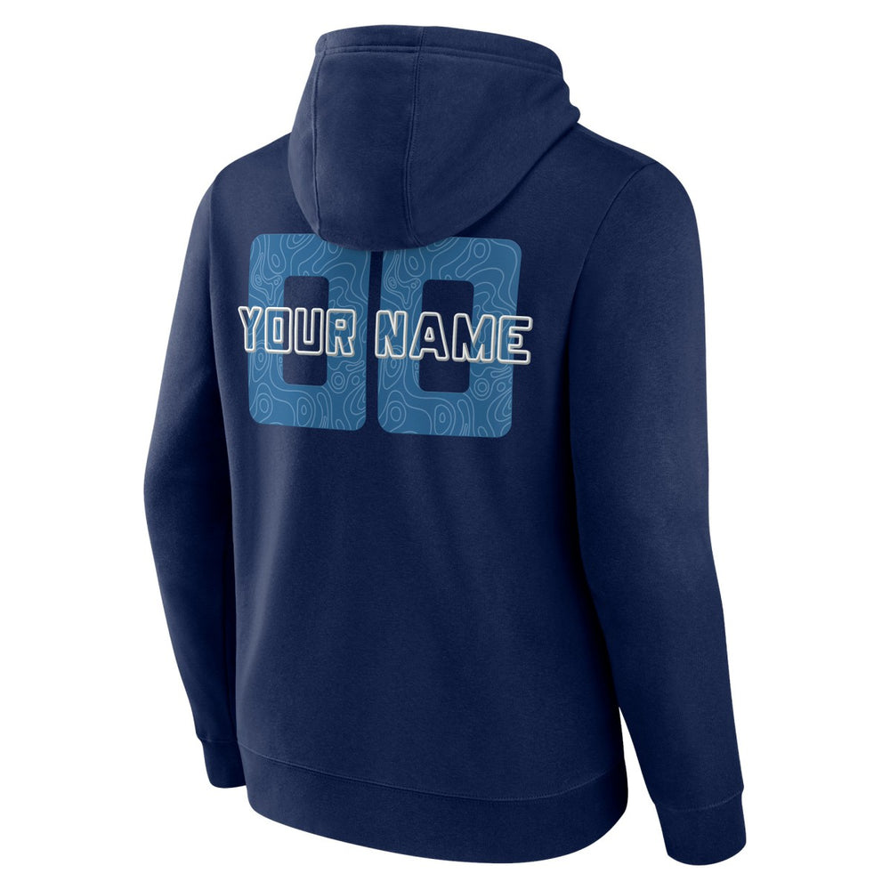Minnesota Timberwolves Stellar Personalized Name & Number Pullover Hoodie - Navy outlet