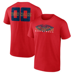 New Orleans Pelicans Stellar Personalized Name & Number T-Shirt - Red outlet