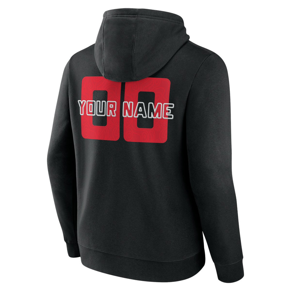 Portland Trail Blazers Stellar Personalized Name & Number Pullover Hoodie - Black shop