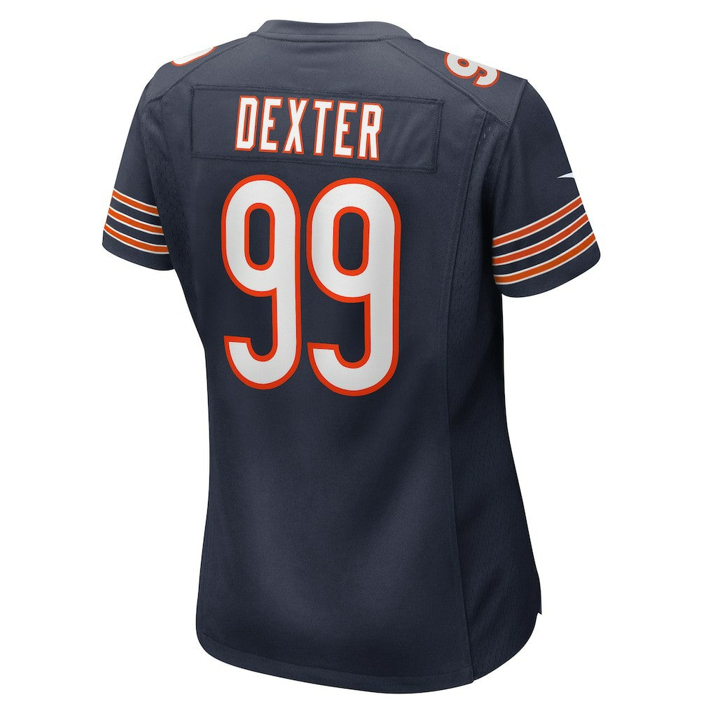 NFL Chicago Bears Gervon Dexter Sr  Women's Team Game Jersey