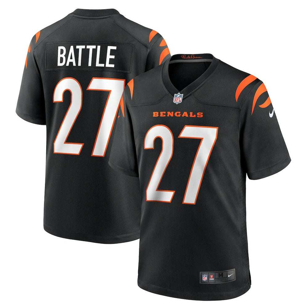 NFL Cincinnati Bengals Jordan Battle  Team Game Jersey