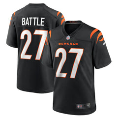 NFL Cincinnati Bengals Jordan Battle  Team Game Jersey