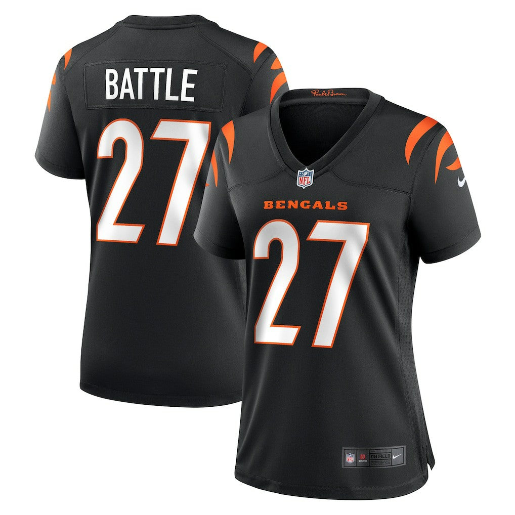 NFL Cincinnati Bengals Jordan Battle  Women's Team Game Jersey