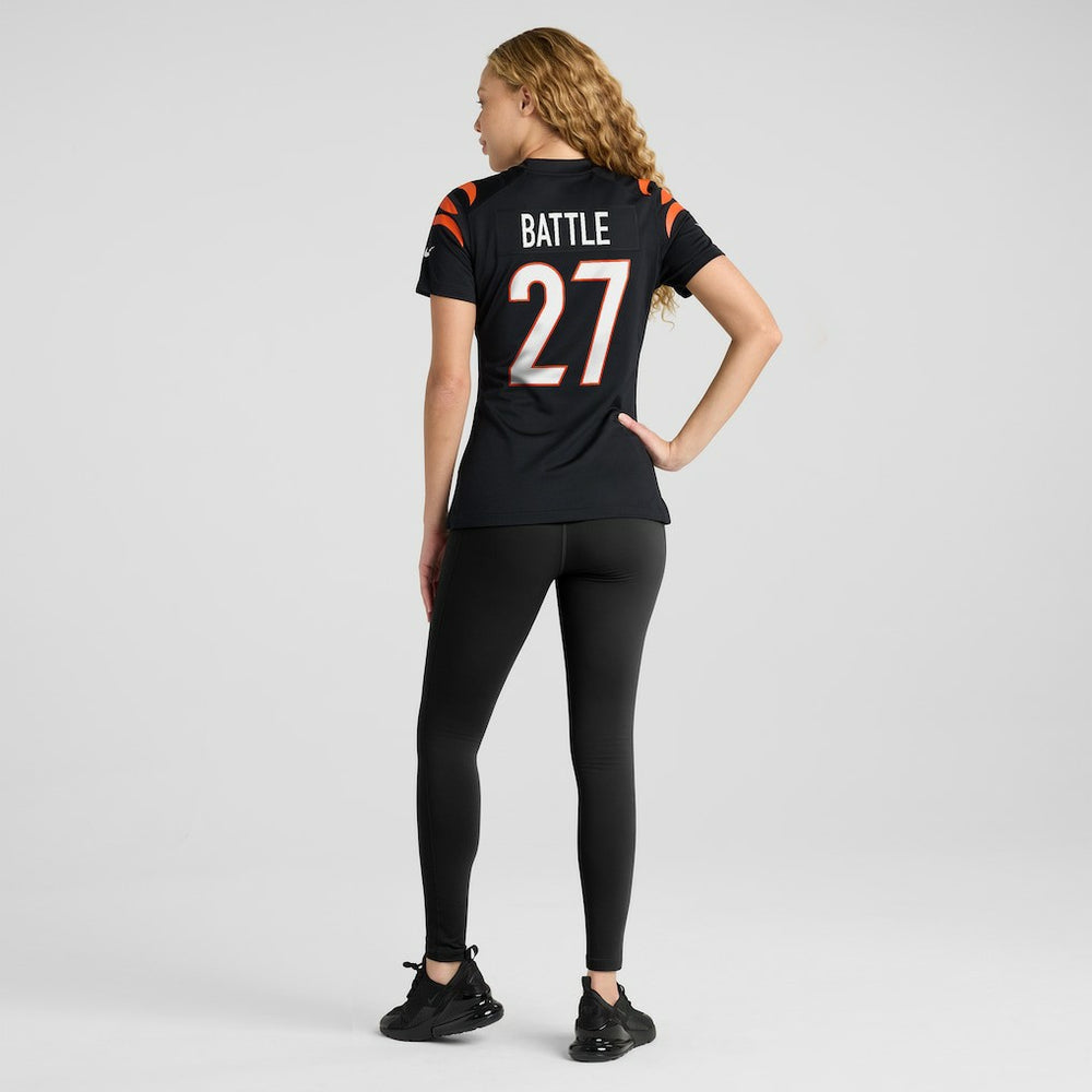 NFL Cincinnati Bengals Jordan Battle  Women's Team Game Jersey