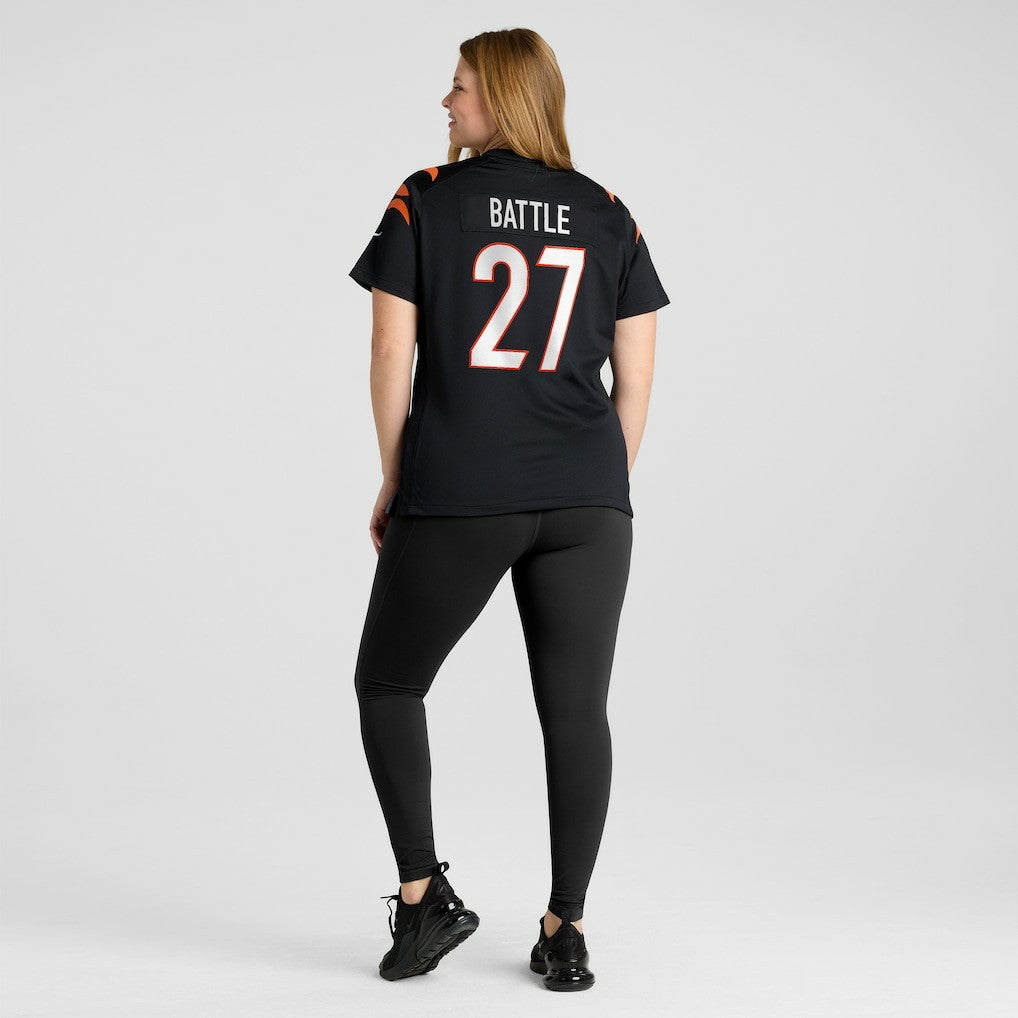 NFL Cincinnati Bengals Jordan Battle  Women's Team Game Jersey