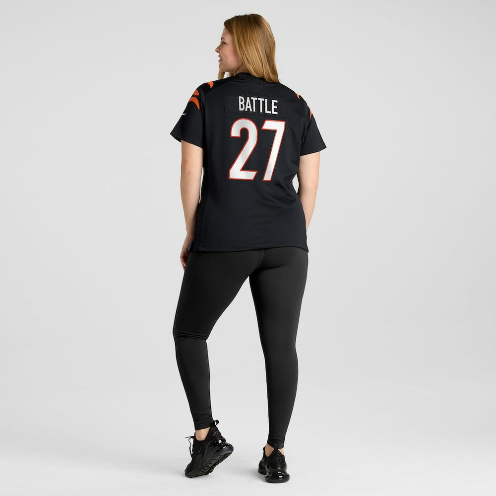 NFL Cincinnati Bengals Jordan Battle  Women's Team Game Jersey