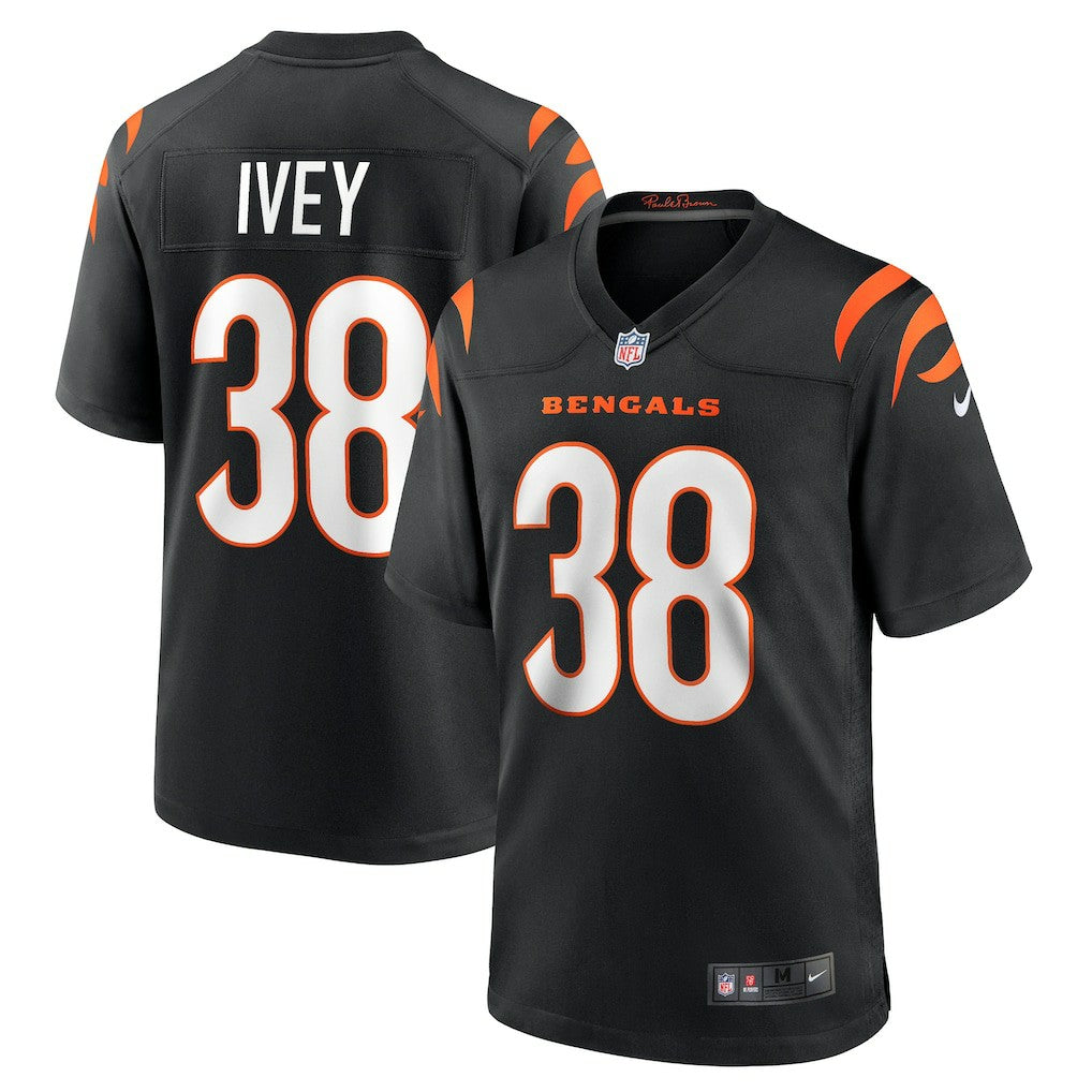 NFL Cincinnati Bengals DJ Ivey  Team Game Jersey