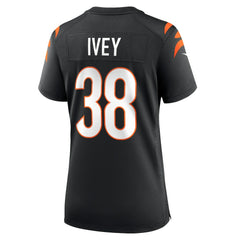 NFL Cincinnati Bengals DJ Ivey  Women's Team Game Jersey