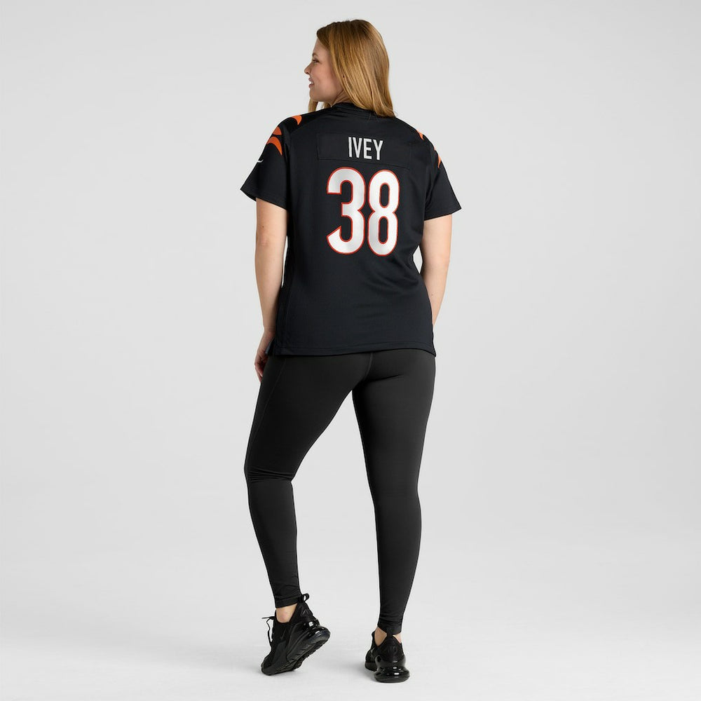 NFL Cincinnati Bengals DJ Ivey  Women's Team Game Jersey