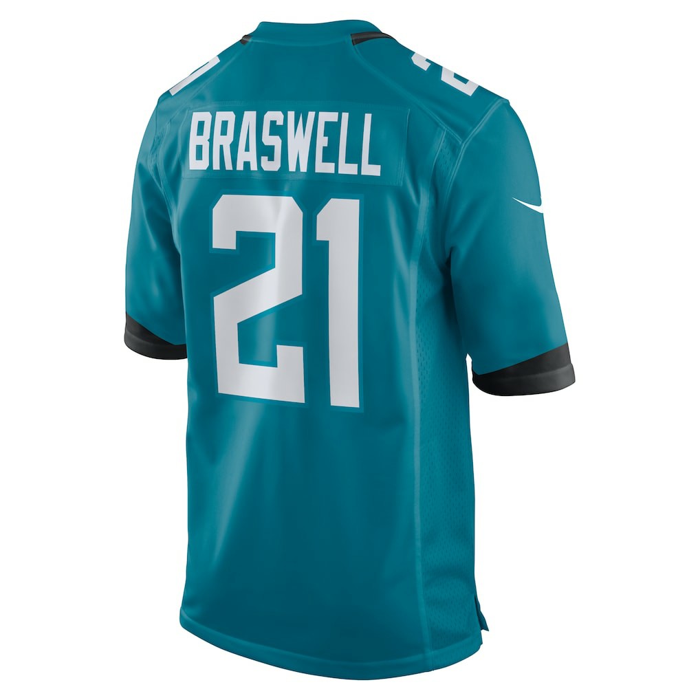 NFL Jacksonville Jaguars Christian Braswell  Team Game Jersey