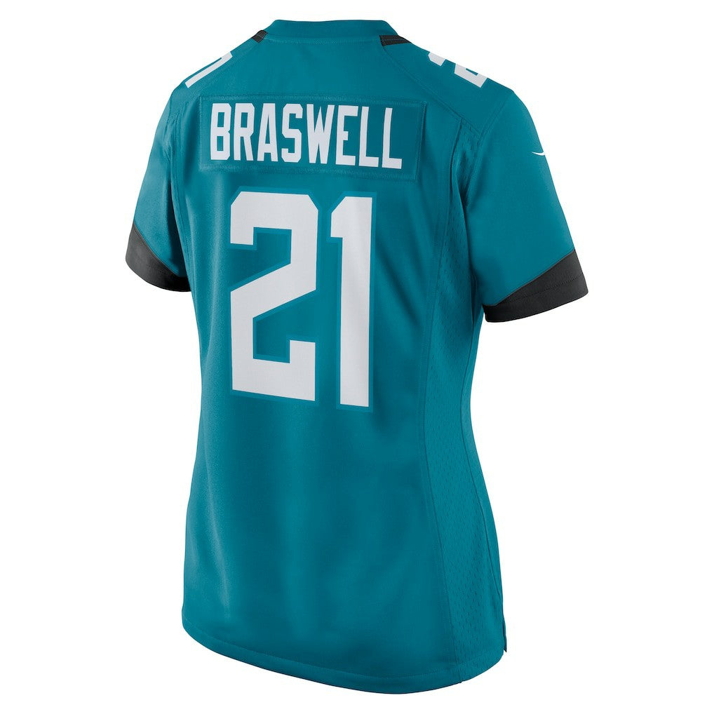 NFL Jacksonville Jaguars Christian Braswell  Women's Team Game Jersey