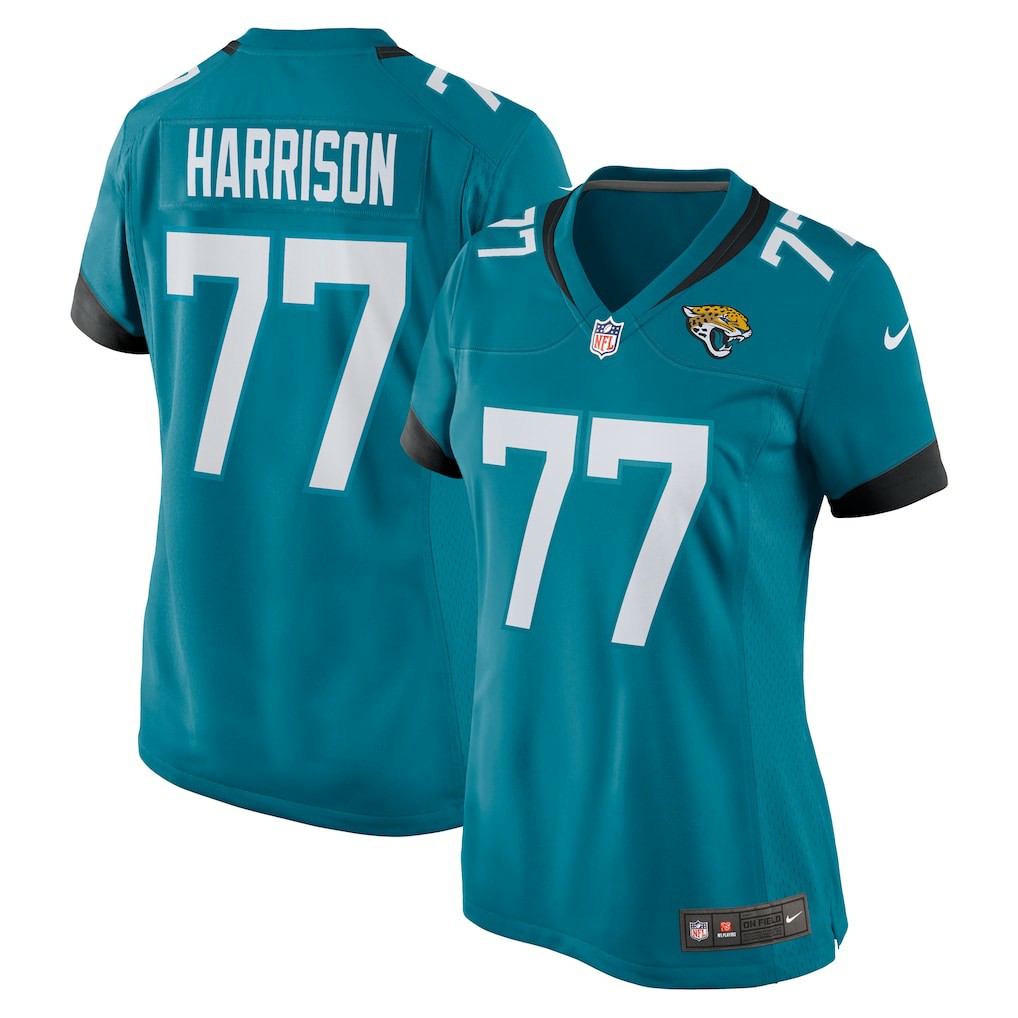 NFL Jacksonville Jaguars Anton Harrison  Women's Team Game Jersey
