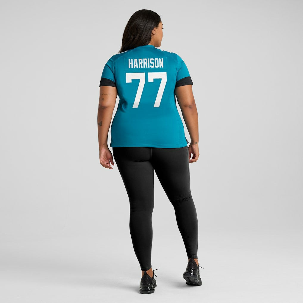 NFL Jacksonville Jaguars Anton Harrison  Women's Team Game Jersey