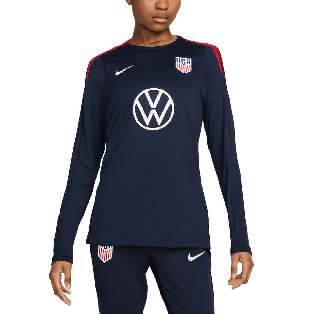 USMNT Women's 2024 Strike Performance Long Sleeve Top / Soccer Outlet